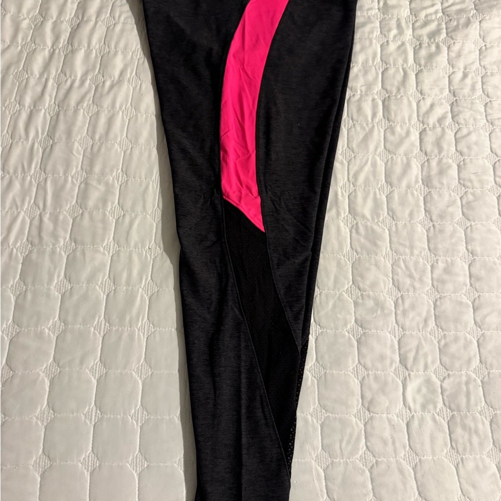 Black and Pink Leggings